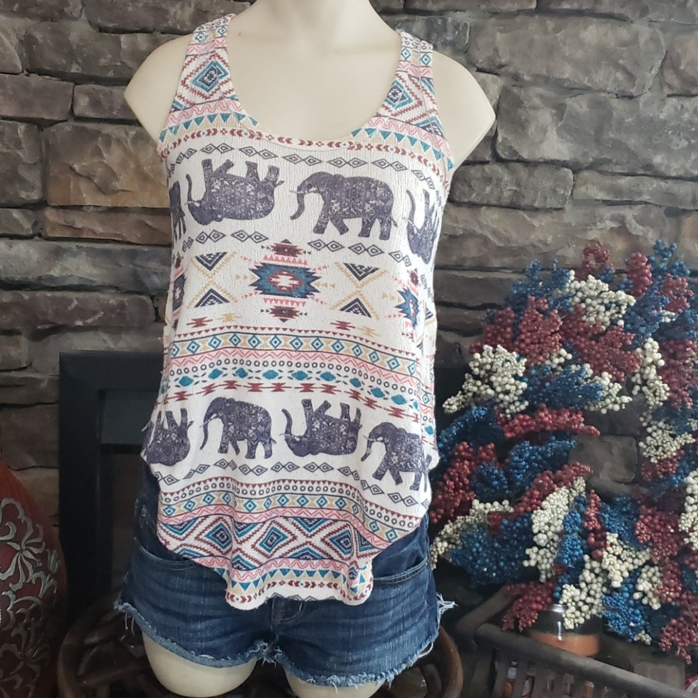 Elephant BOHO Tank size S